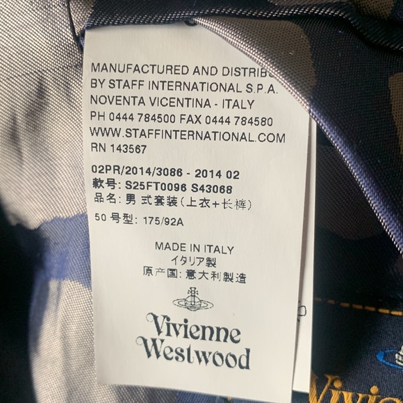 Vivienne Westwood split color block with bias fabric cut like new jacket - Picture 10 of 12